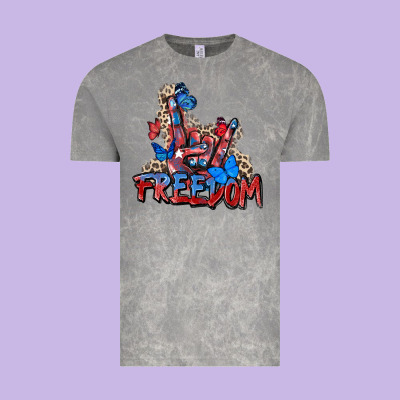 Freedom Rock Hand Vintage Tee Designed By Zillion Design Studio