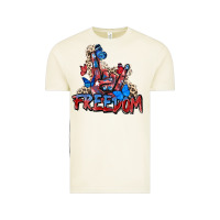 Vintage Arctic freedom rock hand Vintage Tee - Zillion Design Studio