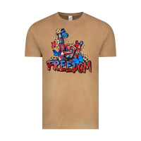 Vintage Camel freedom rock hand Vintage Tee - Zillion Design Studio