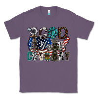 Lavender god bless the country Classic Tee - SublimationCraftShop