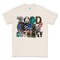 Natural god bless the country Classic Tee - SublimationCraftShop