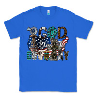 True Royal god bless the country Classic Tee - SublimationCraftShop