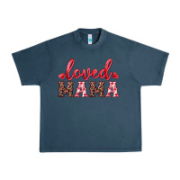 Midnight Navy loved mama Urban Heavy Tee - RanaPortraitStore