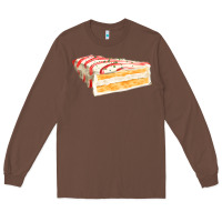 Chestnut white christmas cake Long Sleeve Tee - FaDigitalArtStudio