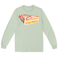 Matcha white christmas cake Long Sleeve Tee - FaDigitalArtStudio