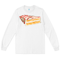 White white christmas cake Long Sleeve Tee - FaDigitalArtStudio
