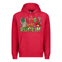 Cardinal jingle bell rockin' Premium Hoodie - MaliasSmallBusiness