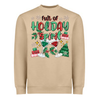 Mushroom full of holiday Heavyweight Sweatshirt - MaliasSmallBusiness
