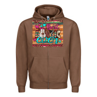 Chestnut best auntie ever Zipper Hoodie - JahusDesignShop