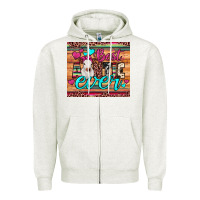 Oatmeal Heather best auntie ever Zipper Hoodie - JahusDesignShop