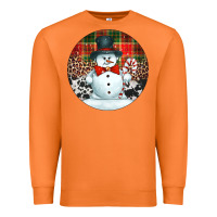 Carrot western snowman christmas ornament Premium Sweatshirt - Jasminsmagicworld