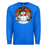 True Royal western snowman christmas ornament Premium Sweatshirt - Jasminsmagicworld