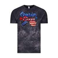Cloud Black cousin crew Vintage Tee - Zillion Design Studio