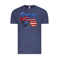 Vintage Denim cousin crew Vintage Tee - Zillion Design Studio