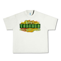 Pistachio being a teacher makes my life complete Urban Heavy Tee - texasbilliewilder