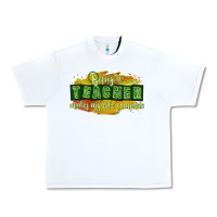 White being a teacher makes my life complete Urban Heavy Tee - texasbilliewilder