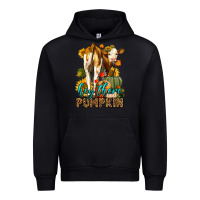 Black Hey There Pumpkin Fall Urban Hoodie - LillyAllenDesigns