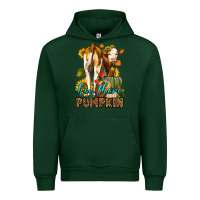 Forest Green Hey There Pumpkin Fall Urban Hoodie - LillyAllenDesigns