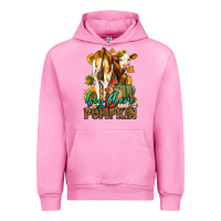 Fuchsia Pink Hey There Pumpkin Fall Urban Hoodie - LillyAllenDesigns