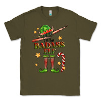Army Green im the badass elf Classic Tee - FaDigitalArtStudio