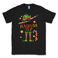 Black im the badass elf Classic Tee - FaDigitalArtStudio