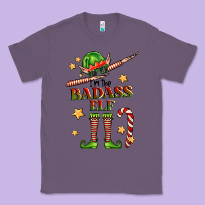 Im The Badass Elf Classic Tee Designed By Fadigitalartstudio