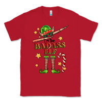 Red im the badass elf Classic Tee - FaDigitalArtStudio
