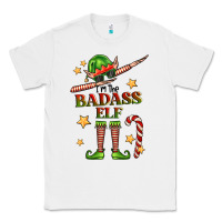 White im the badass elf Classic Tee - FaDigitalArtStudio