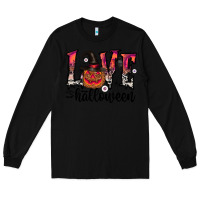 Black love halloween Long Sleeve Tee - CowhideDigitalArt