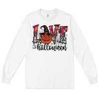 White love halloween Long Sleeve Tee - CowhideDigitalArt