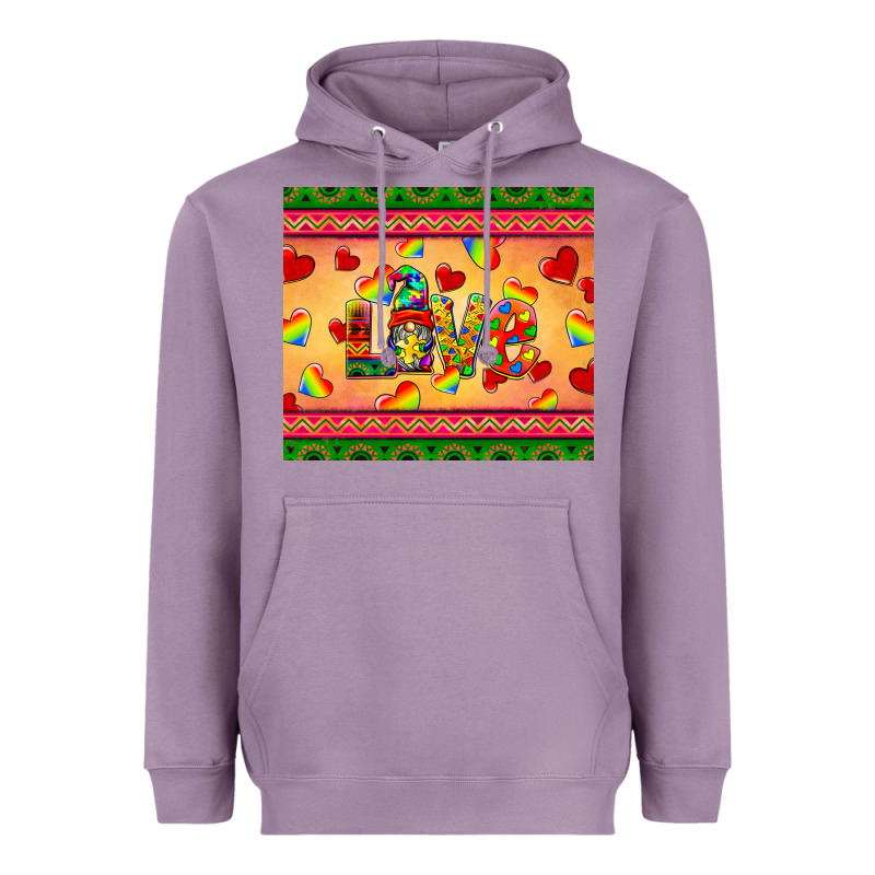 Autism Awareness Love Heavyweight Hoodie by BarkalooDesign | Teevron