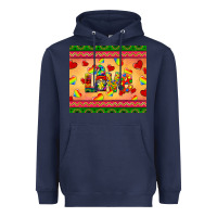 Navy autism awareness love Heavyweight Hoodie - BarkalooDesign