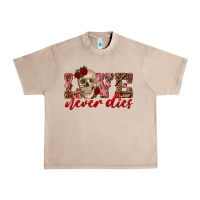 French Oak love never dies skull Urban Heavy Tee - RanaPortraitStore