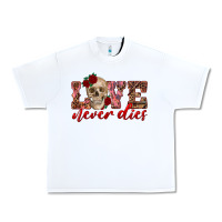 White love never dies skull Urban Heavy Tee - RanaPortraitStore