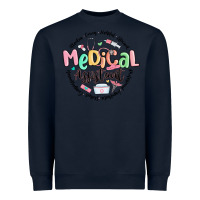 Navy medical assistant nurse Heavyweight Sweatshirt - MaliasSmallBusiness