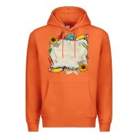 Carrot school your text here Premium Hoodie - NancyCooperArtShop