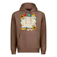 Chestnut school your text here Premium Hoodie - NancyCooperArtShop