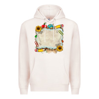 Pale Pink school your text here Premium Hoodie - NancyCooperArtShop