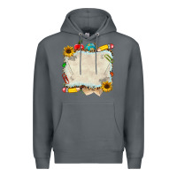 Rock school your text here Premium Hoodie - NancyCooperArtShop