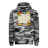 Slate Camo school your text here Premium Hoodie - NancyCooperArtShop