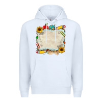 White school your text here Premium Hoodie - NancyCooperArtShop