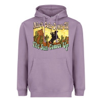 Lavender aint goin down til the sun comes up cowboy Heavyweight Hoodie - NancyCooperArtShop