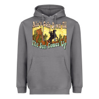 Storm aint goin down til the sun comes up cowboy Heavyweight Hoodie - NancyCooperArtShop
