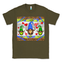 Army Green western tennis gnome Classic Tee - HRA Design Shop