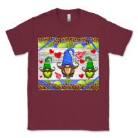 Burgundy western tennis gnome Classic Tee - HRA Design Shop