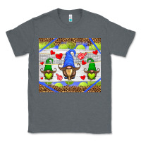 Charcoal Heather western tennis gnome Classic Tee - HRA Design Shop