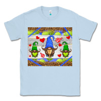 Dusty Blue western tennis gnome Classic Tee - HRA Design Shop