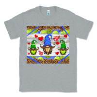 Heather Grey western tennis gnome Classic Tee - HRA Design Shop