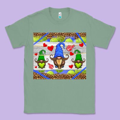 Western Tennis Gnome Classic Tee Designed By Hra Design Shop