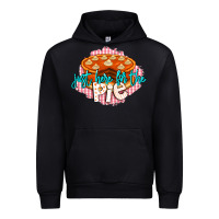 Black Just Here For The Pie Urban Hoodie - LillyAllenDesigns